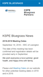 Mobile Screenshot of kspebluegrass.org